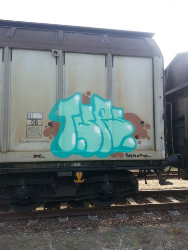 Graffiti Train - Photo by NOIIO3 - tups, tup (2016)