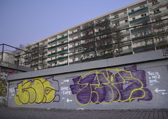 Graffiti Bombing - Photo by NOIIO3 - tups, throwup, tup (2016)