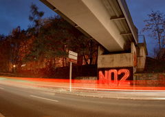 Graffiti Bombing in Frankfurt (Oder) - Photo by NOIIO3 - NO2, NR2, NUMBER2 (2016)