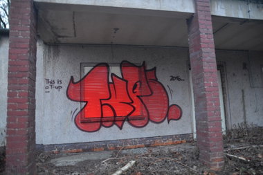 Graffiti Wall - Photo by NOIIO3 - tup, tups, throwup (2016)