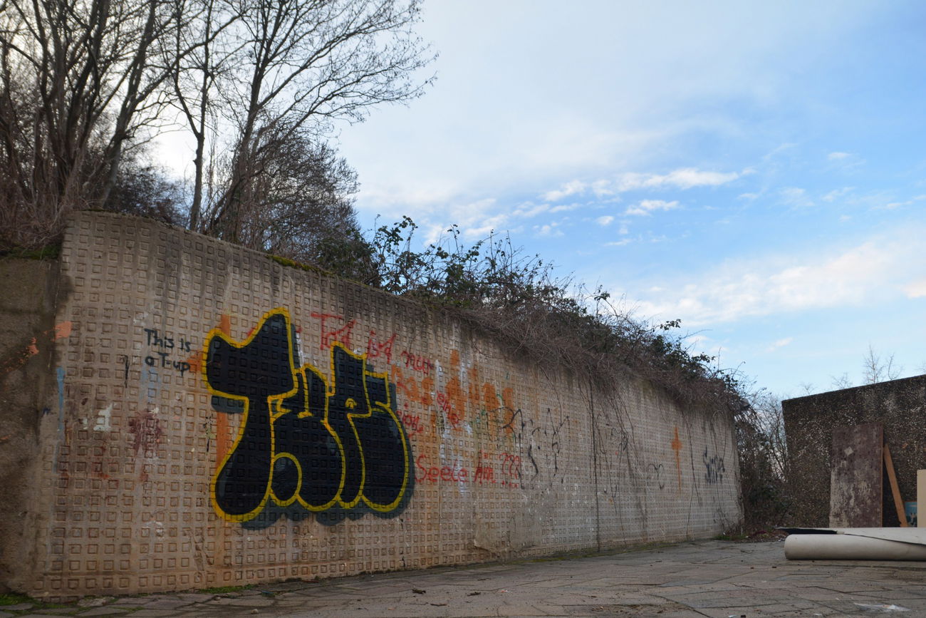 Graffiti Bombing in Frankfurt (Oder) - Photo by NOIIO3 - tups, throwup, tup (2016)