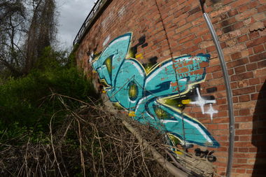 Graffiti in Frankfurt (Oder) - Photo by NOIIO3 - no2, numbertwo, nr2 (2016)