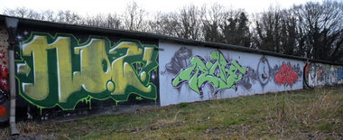 Graffiti Wall - Photo by NOIIO3 (2015)