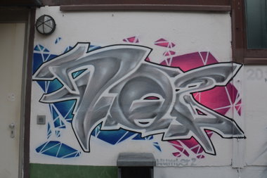 Graffiti Wall - Photo by NOIIO3 - no2, number2, nr2 (2016)