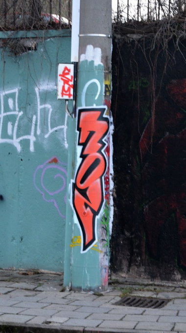 Graffiti in Frankfurt (Oder) - Photo by NOIIO3 - no2, notwo, number2 (2014)