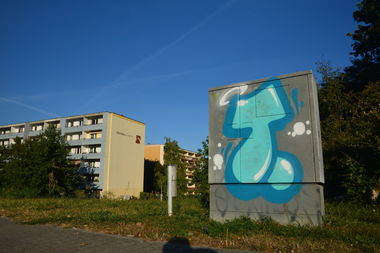 Graffiti Bombing in Frankfurt (Oder) - Photo by NOIIO3 - thisisatup, throwup, tups (2016)