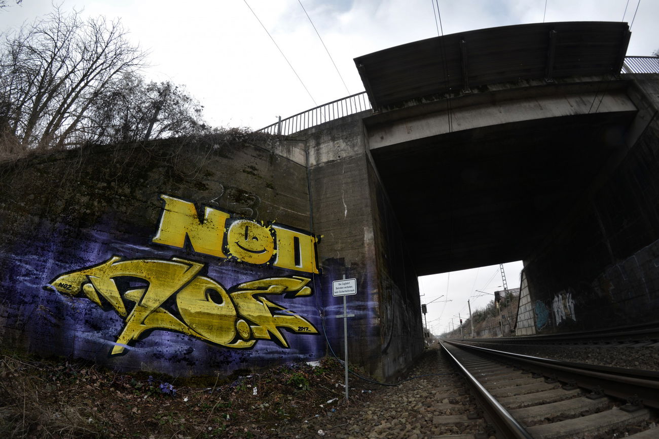 Graffiti Bombing - Photo by NOIIO3 - no2 (2017)