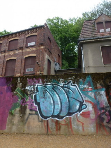 Graffiti Wall in Landkreis Zwickau - Photo by NOIIO3 (2014)