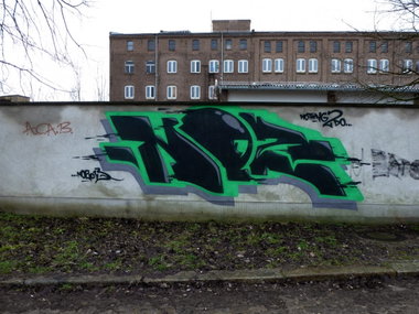 Graffiti Wall in Germany - Photo by NOIIO3 - no2, numbertwo, two (2013)