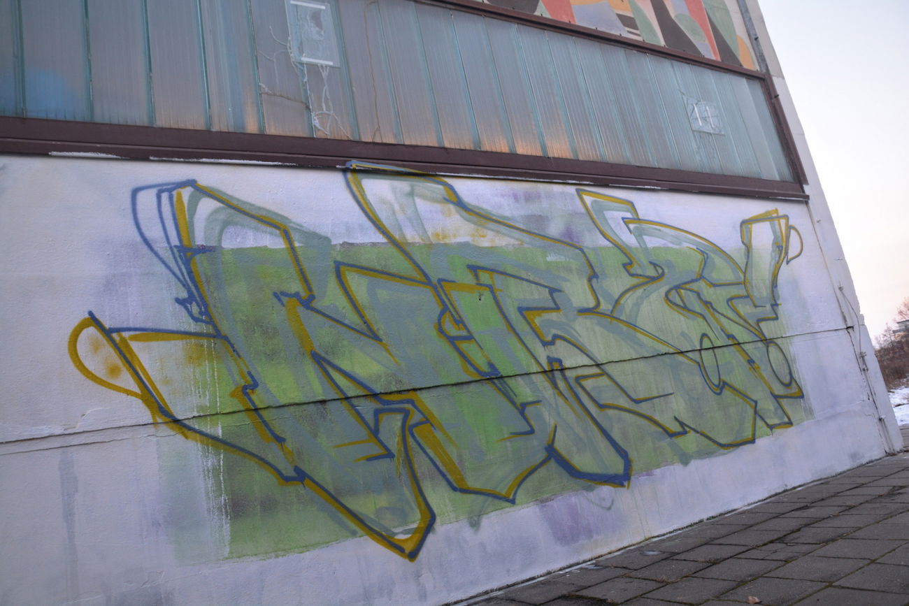 Graffiti Wall - Photo by NOIIO3 - no2, nr2 (2017)