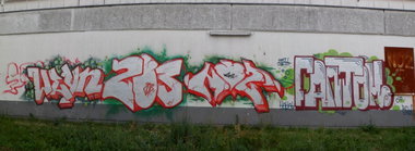 Graffiti Wall - Photo by NOIIO3 - no2, 203, weyn (2012)