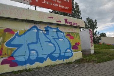 Graffiti Wall - Photo by NOIIO3 - tups, tup, t (2016)
