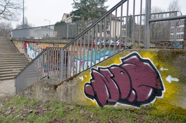 Graffiti Wall - Photo by NOIIO3 - no2, numbertwo, nummerzwei (2016)