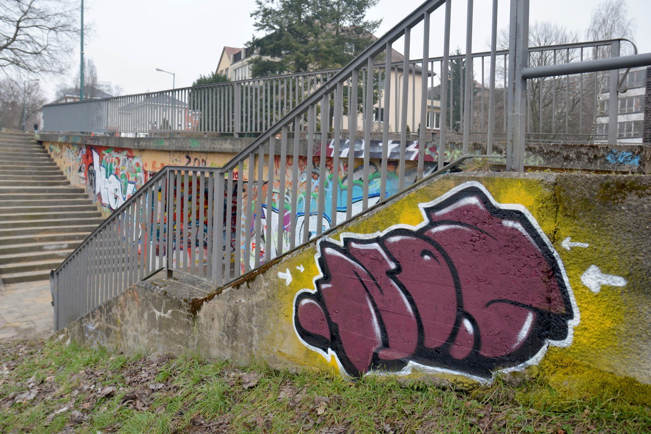 Graffiti Wall - Photo by NOIIO3 - no2, numbertwo, nummerzwei (2016)