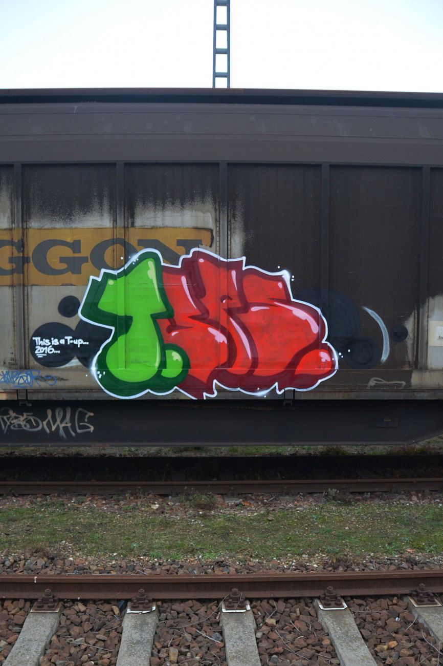 Graffiti Train - Photo by NOIIO3 - tups, t (2016)