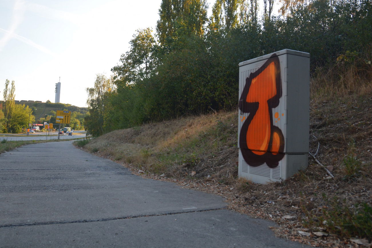 Graffiti Bombing - Photo by NOIIO3 - tups, tup, t (2016)