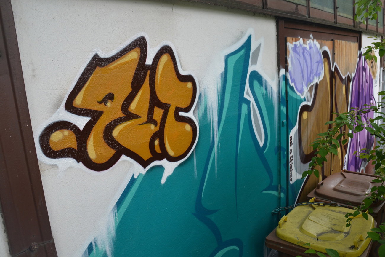 Graffiti Wall - Photo by NOIIO3 - tups, tup (2016)