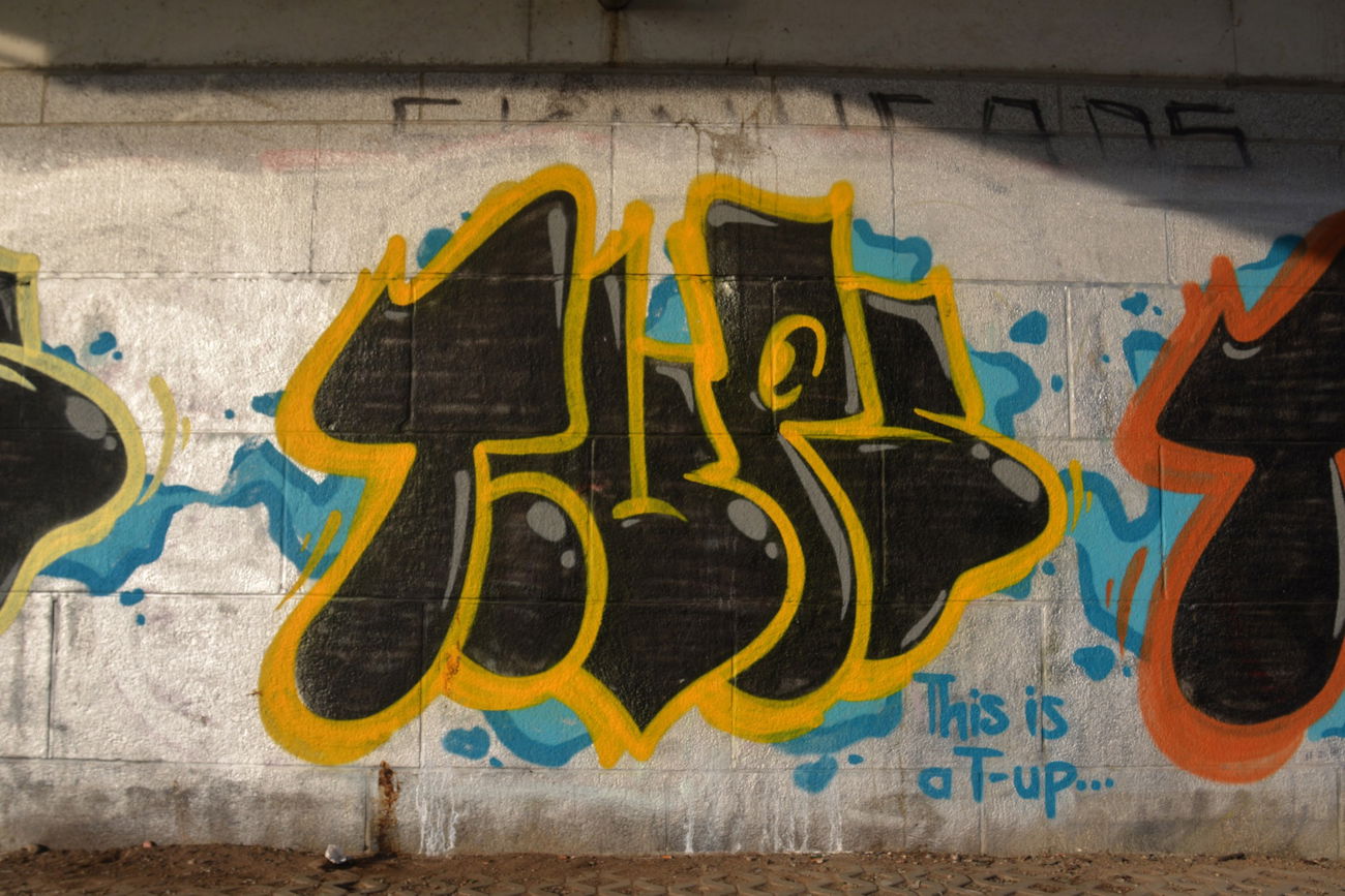 Graffiti Bombing - Photo by NOIIO3 - tups, tup (2016)