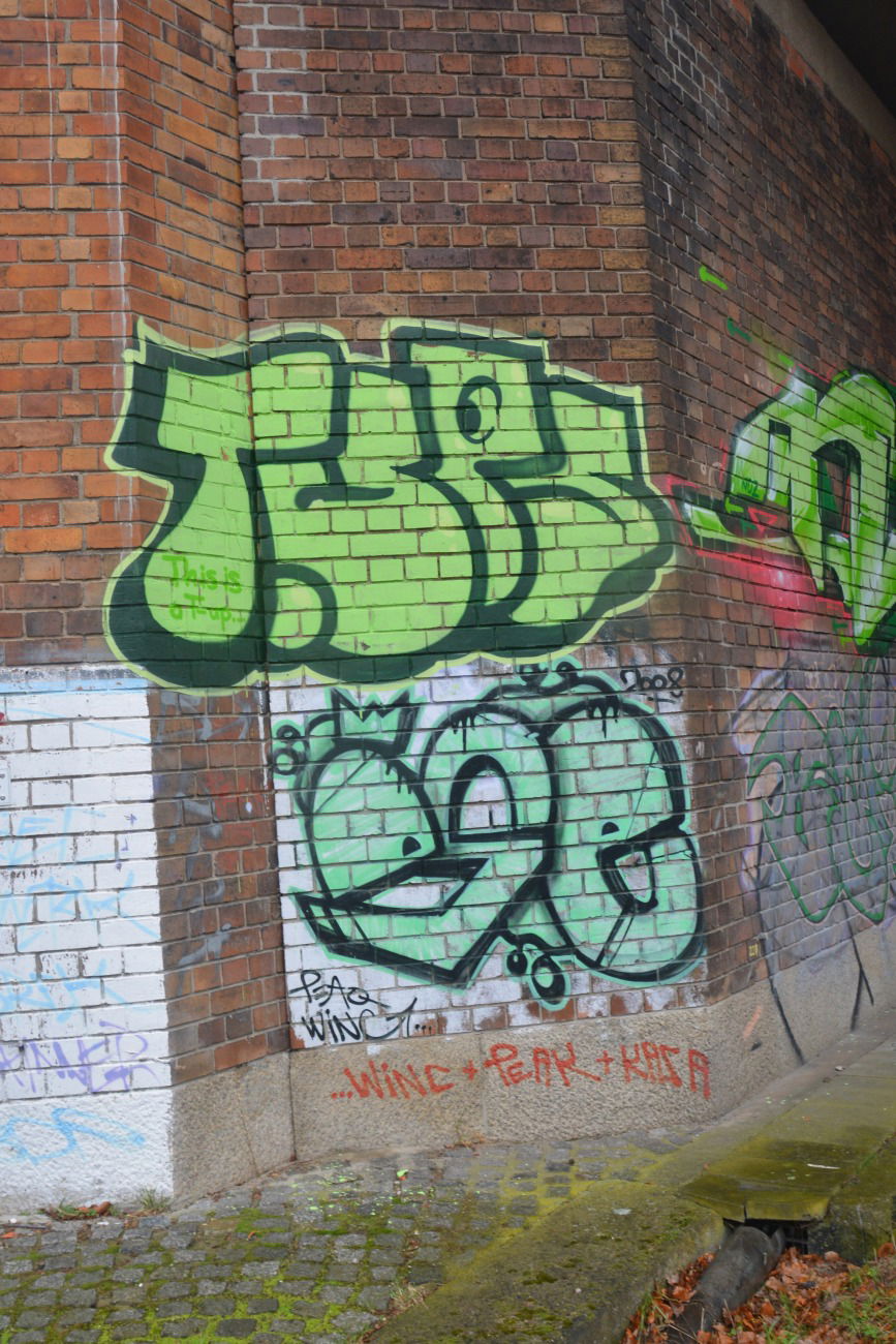 Graffiti in Frankfurt (Oder) - Photo by NOIIO3 - tups, thisisathrowup, throwup (2017)