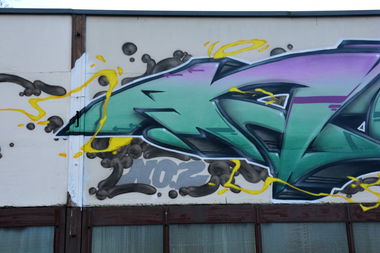 Graffiti Wall - Photo by NOIIO3 - no2, numbertwo, number2 (2016)