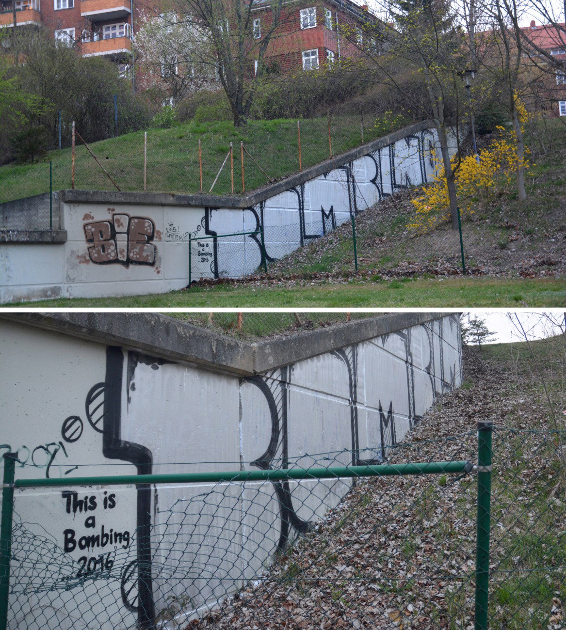 Graffiti Photo by NOIIO3 - bombing, silver, block
