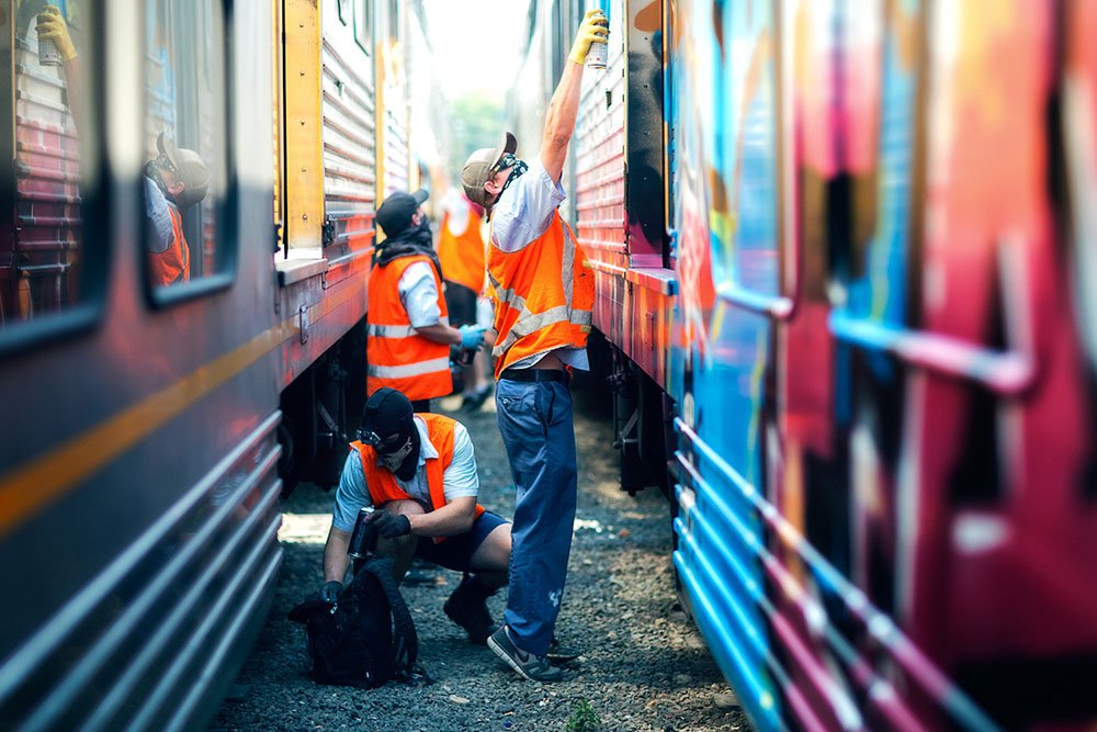 Graffiti Artwork - Photo by NONAME