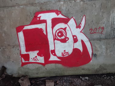 Graffiti Wall - Photo by NONEno - None (2019)