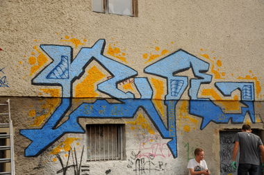 Graffiti Wall in Drogobych - Photo by NOONE - noone, one, no1 (2015)
