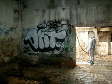 Graffiti Bombing - Photo by NOSE1 (2015)