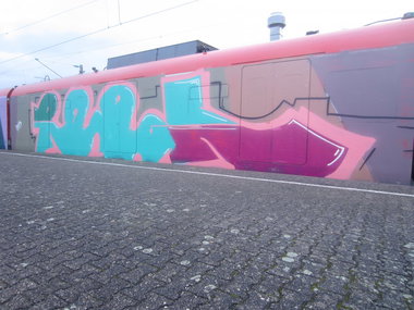 Graffiti Train - Photo by NRW_graff - reel, wholecar