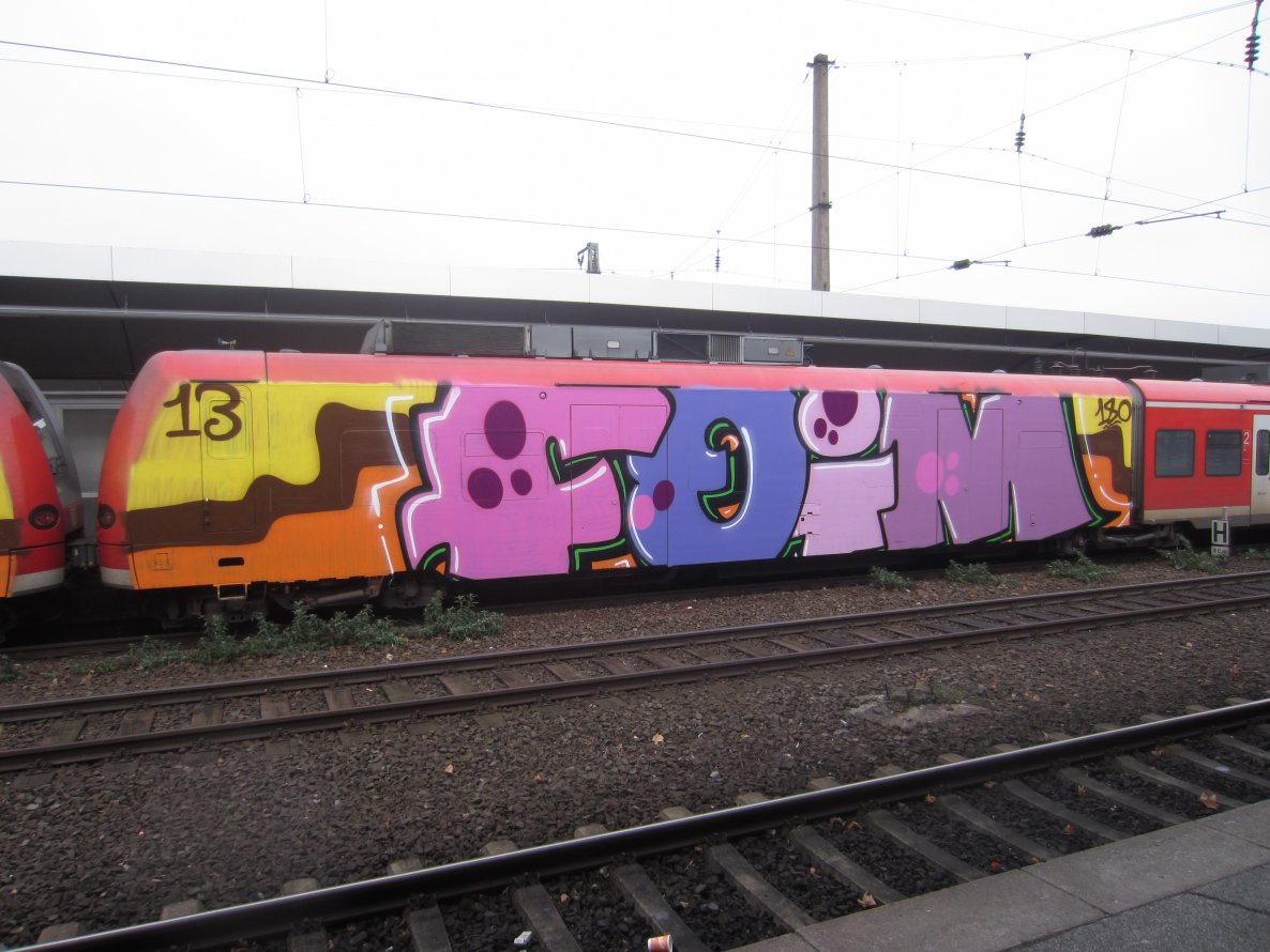 Graffiti Train - Photo by NRW_graff - foim, wholecar