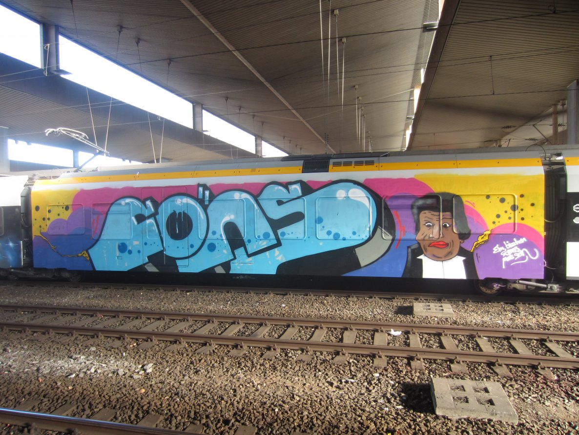 Graffiti Train - Photo by NRW_graff - föns, wholecar