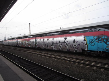 Graffiti Train - Photo by NRW_graff