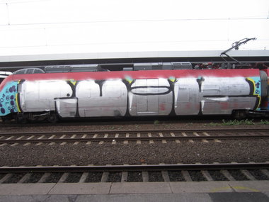 Graffiti Train - Photo by NRW_graff