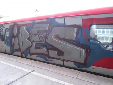 Graffiti Train - Photo by NRW_graff