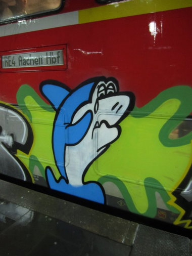 Graffiti Train - Photo by NRW_graff
