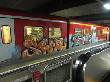 Graffiti Train - Photo by NRW_graff