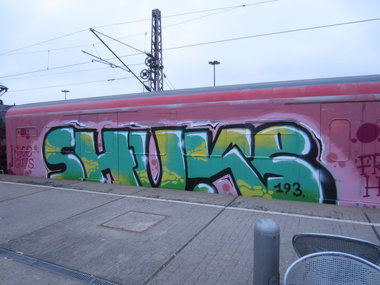 Graffiti Train - Photo by NRW_graff