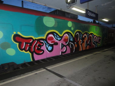 Graffiti Train - Photo by NRW_graff - Foim
