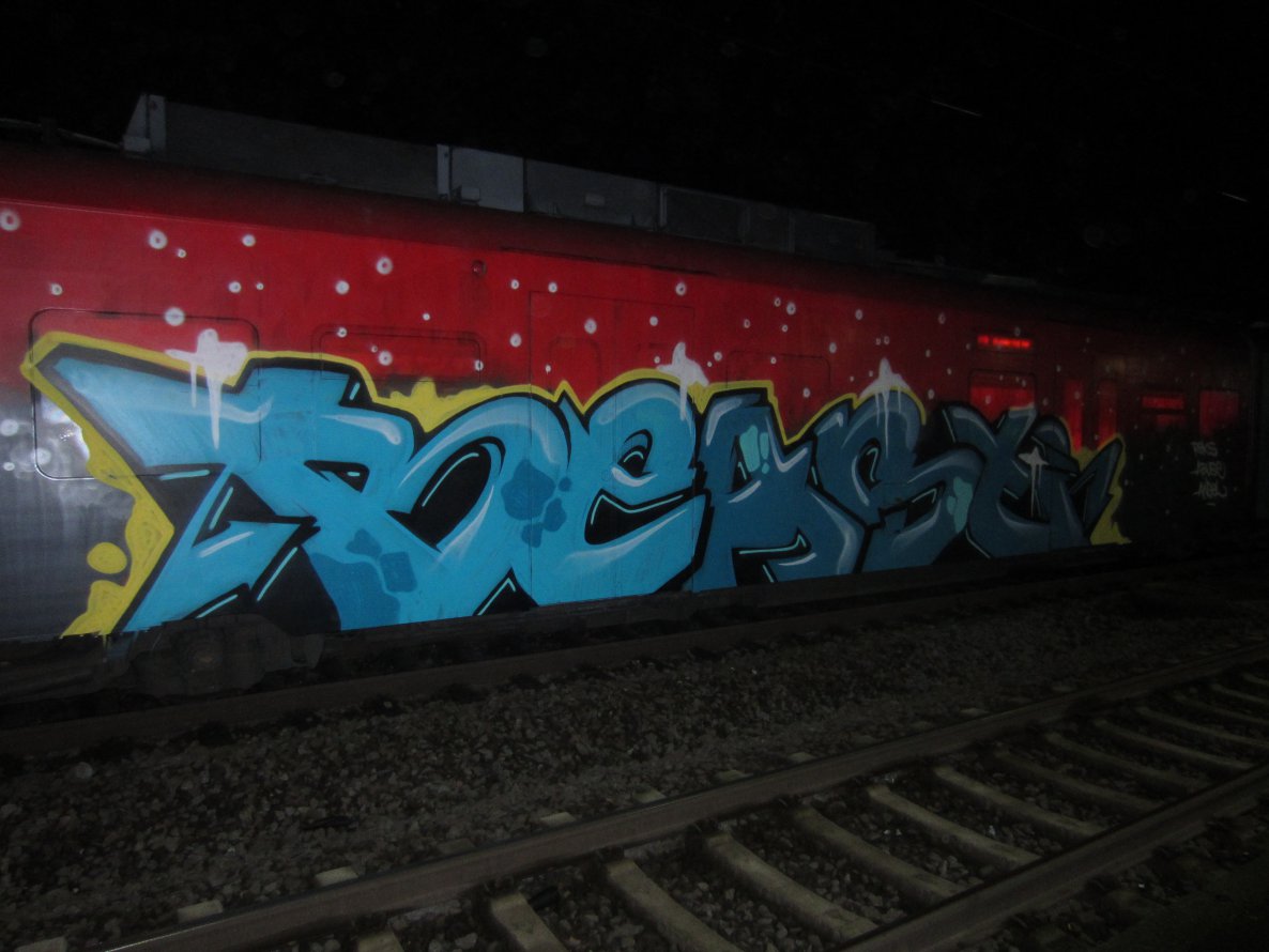 Graffiti Train - Photo by NRW_graff - beast