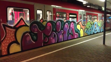 Graffiti Train - Photo by NRW_graff - Foim, ritos