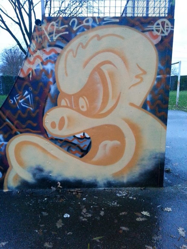 Graffiti Wall - Photo by NTdesign