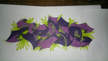 Graffiti Sketch - Photo by NTdesign