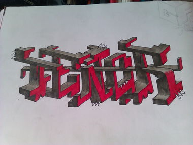 Graffiti Sketch - Photo by NTdesign
