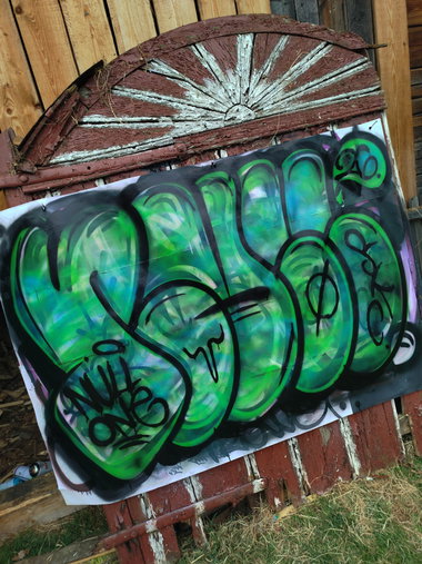 Graffiti Artwork in Romania harghita miercurea ciuc - Photo by NULLone - graffiti, throwupz (2026)
