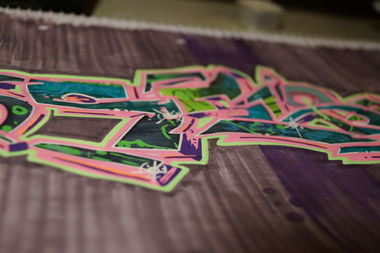 Graffiti Sketch - Photo by NUSONE - selinasketschsaarsaarlandsaarbrücken (2016)