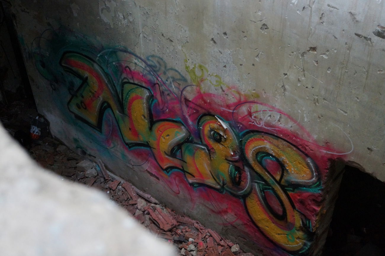 Graffiti Wall - Photo by NUSONE - NUOS, Sulzbach, saar (2017)