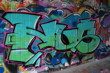 Graffiti Wall - Photo by NUSONE - NUS, Igel, saarbrücken (2016)