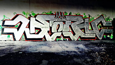 Graffiti Wall - Photo by NZEtin - tin, nzecrew (2014)