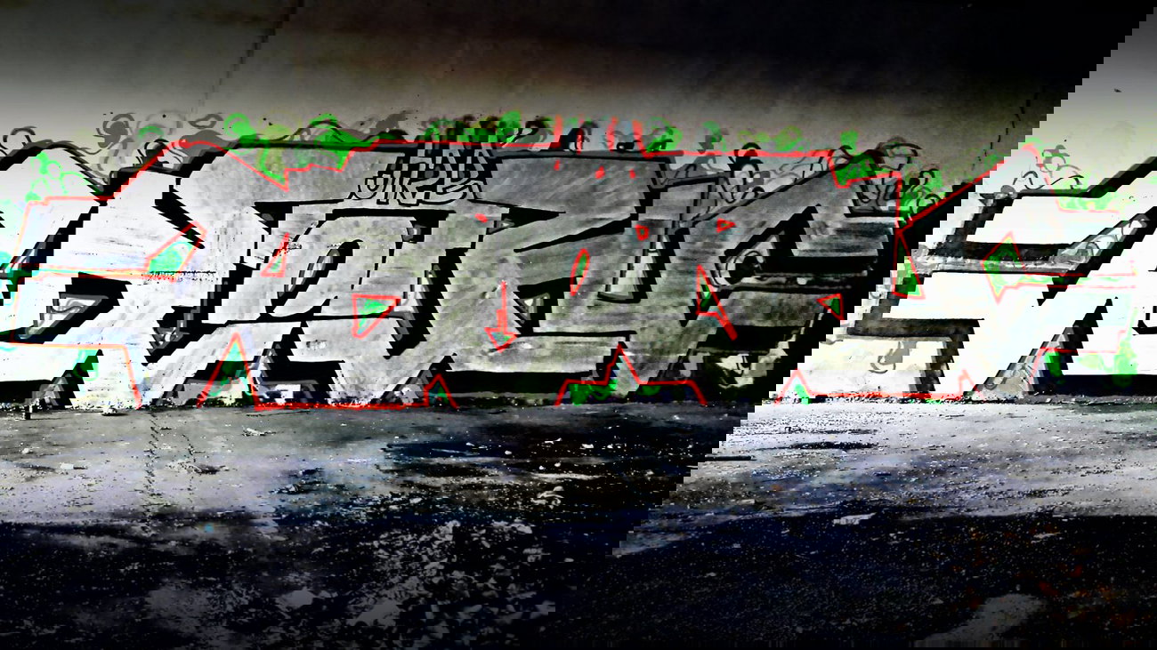 Graffiti Wall - Photo by NZEtin - tin, nzecrew (2014)